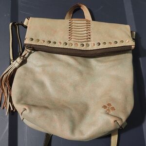 Patricia Nash Tan Backpack with Timeless Style